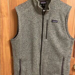 Patagonia Men's Gray Fleece Vest